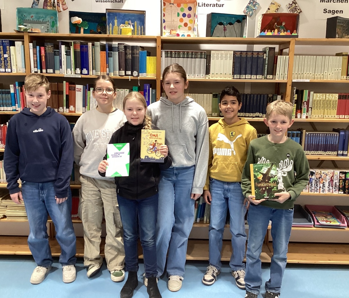 Vorlesewettbewerb der 6. Klassen